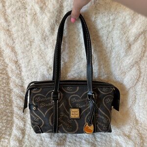 Dooney and Burke black small bag